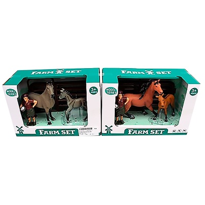 Набор Фермер 3 фигурки аксессуары Наша игрушка 2144636 1